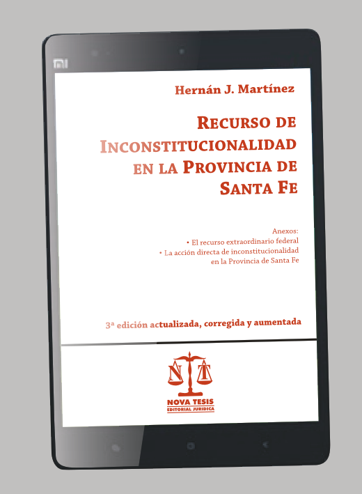 Recurso de inconstitucionalidad en la provincia de Santa Fe